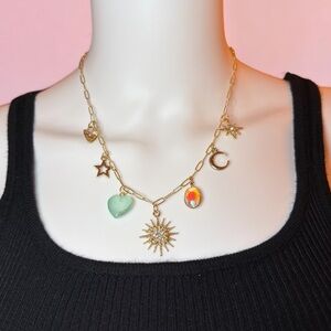 ☀️💨 Sunlight Whisper Charm Necklace 💨☀️